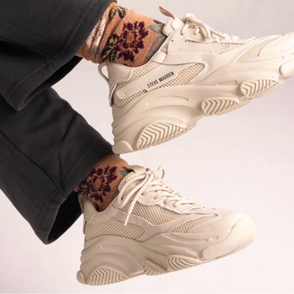 Steve Madden Beige Sneakers